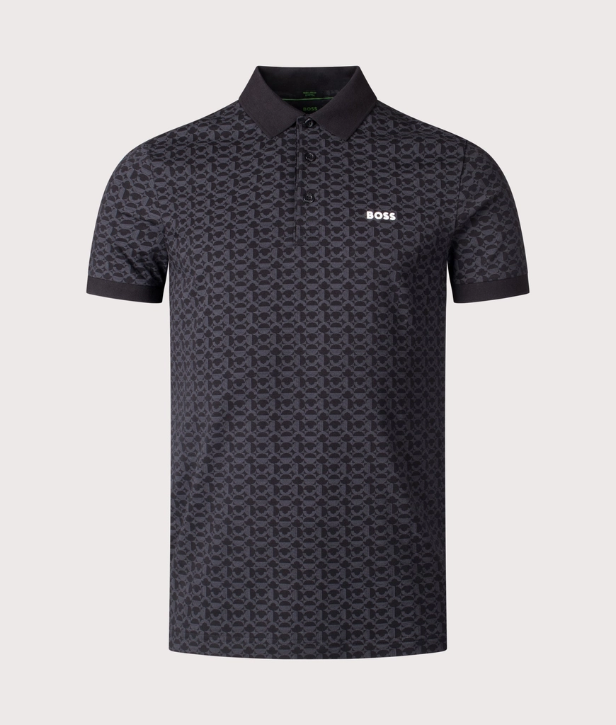 Hugo Boss Mens Paddy Striped C Polo Shirt